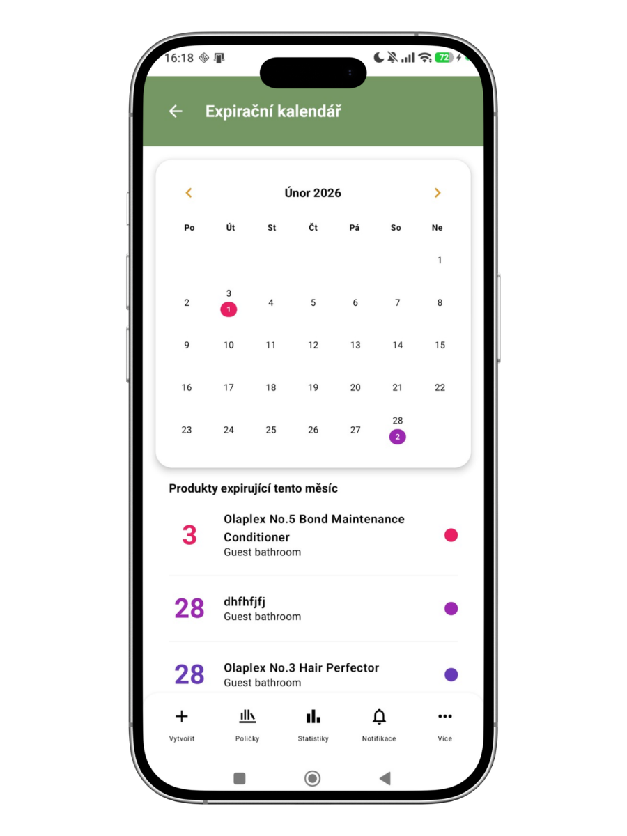 Expirační kalendář